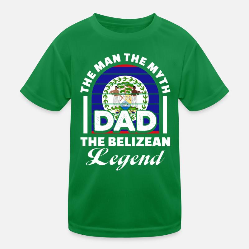 Belize Latino Belizer Belizerin Maya Geschenk Kinder Funktions-T-Shirt