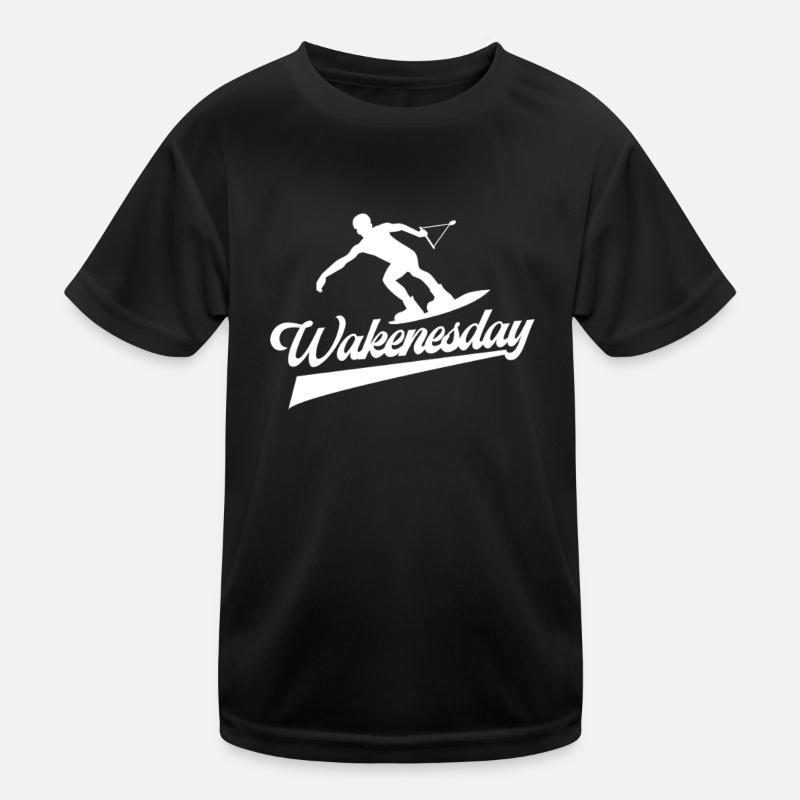 Wakeboard Wakeboarder Wakeboarding Gift Kids Functional T-Shirt