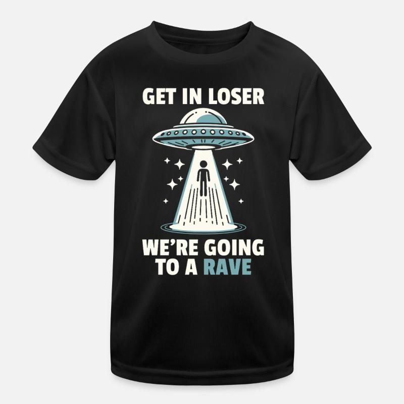 Alien UFO Alien Galaxy Geschnek Kids Functional T-Shirt