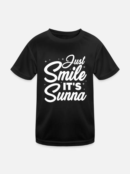 Musulman Islam Allah Ramadan Kareem Cadeau - T-shirt sport Enfant - noir - Devant