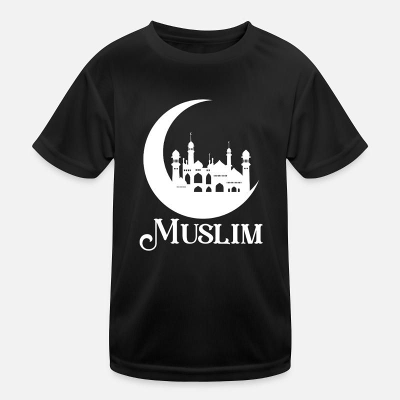 Muslim Islam Allah Ramadan Kareem Geschenk Kinder Funktions-T-Shirt