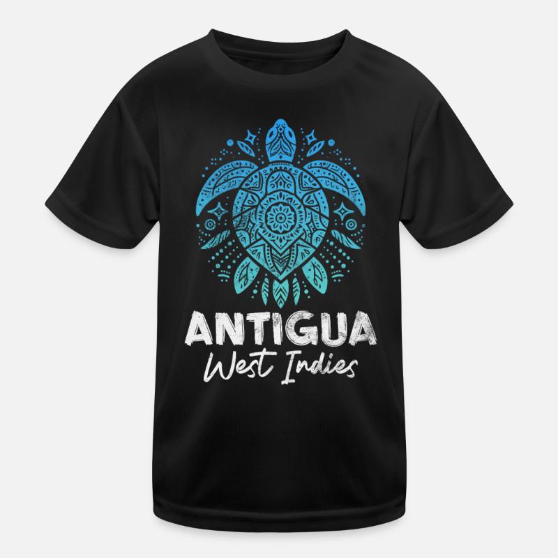 Antigua Kinder Funktions-T-Shirt