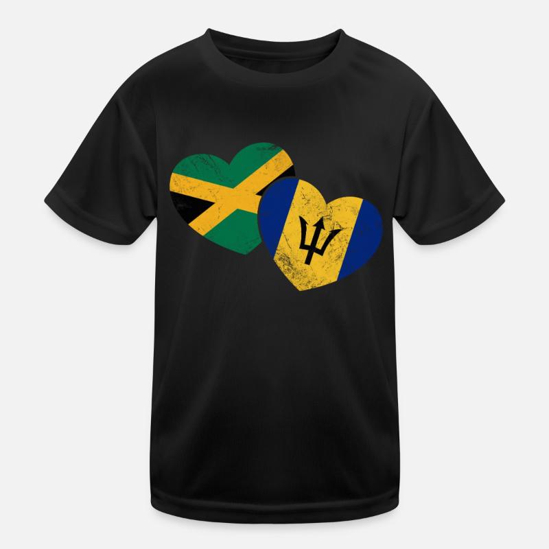 Barbados Kinder Funktions-T-Shirt