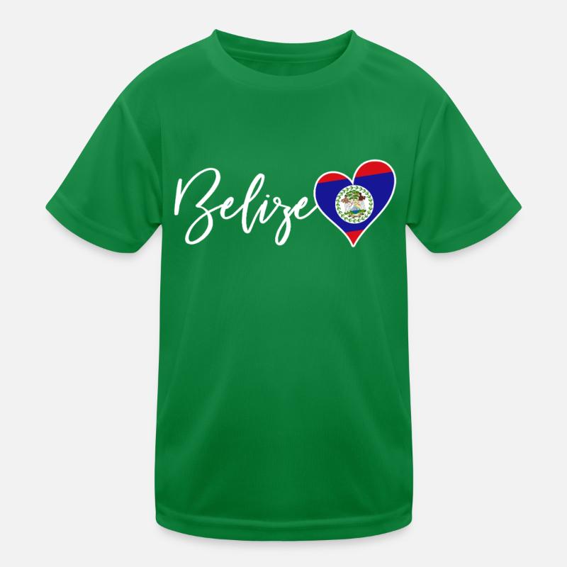 Belize Latino Belizer Belizerin Maya Geschenk Kinder Funktions-T-Shirt