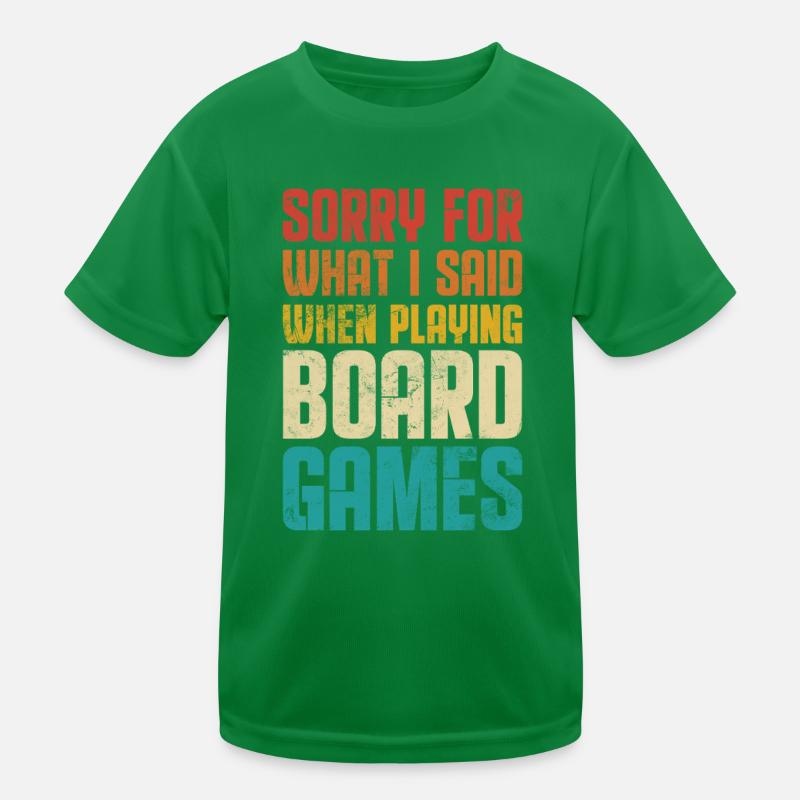 board game Kids Functional T-Shirt