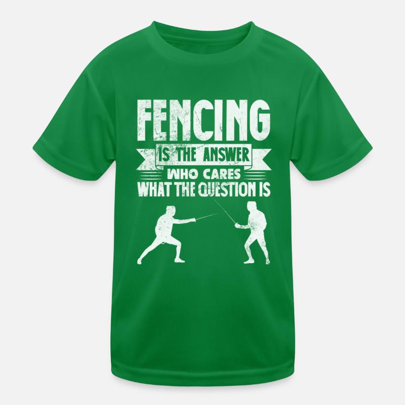 Fechten Kinder Funktions-T-Shirt