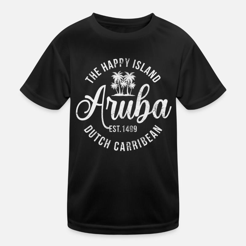 Aruba Kinder Funktions-T-Shirt