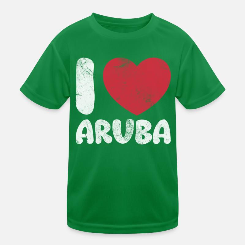 Aruba Kids Functional T-Shirt
