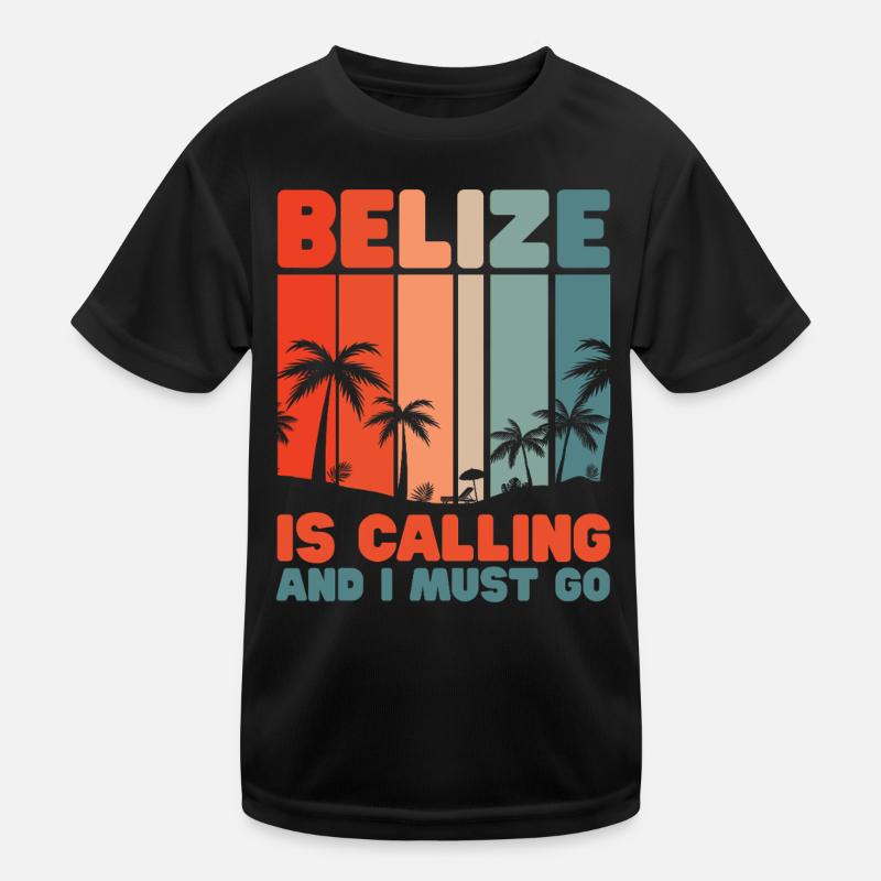 Belize Latino Belizean Belizean Maya Gift Kids Functional T-Shirt