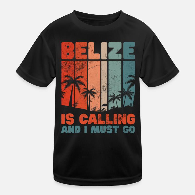 Belize Kids Functional T-Shirt