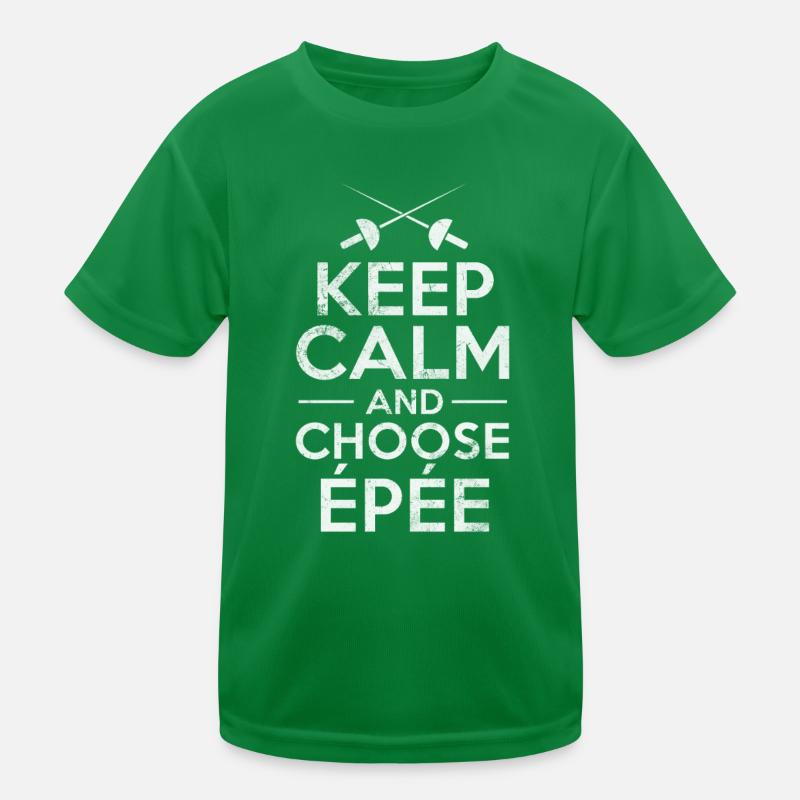 Fechten Kinder Funktions-T-Shirt
