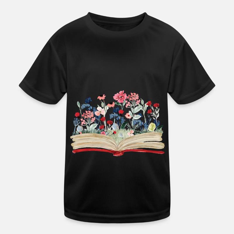 Bookworm Bookworm Book Reading Kids Functional T-Shirt