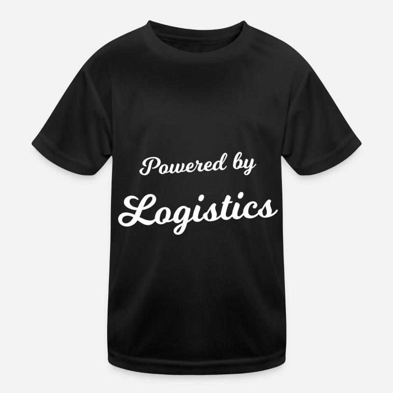 The Logistics Team - Kids Functional T-Shirt - black