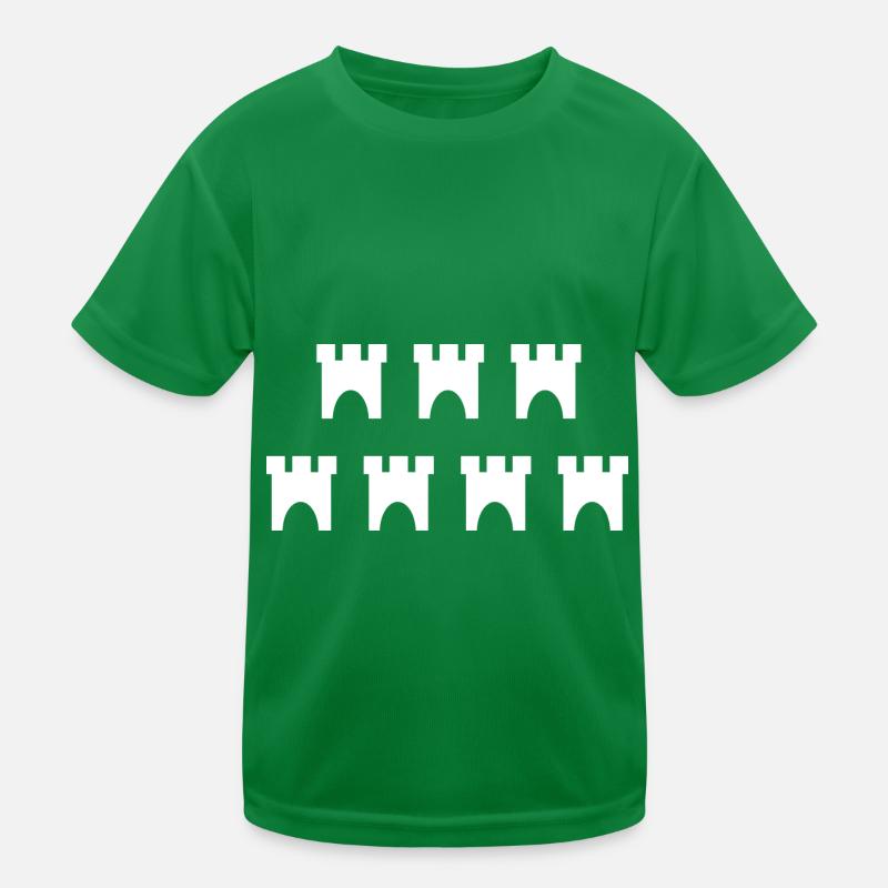 Transylvanian castles Kids Functional T-Shirt