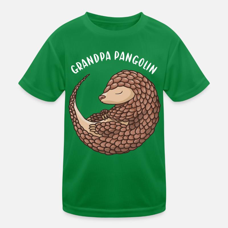 Grand-père Pangolin T-shirt sport Enfant