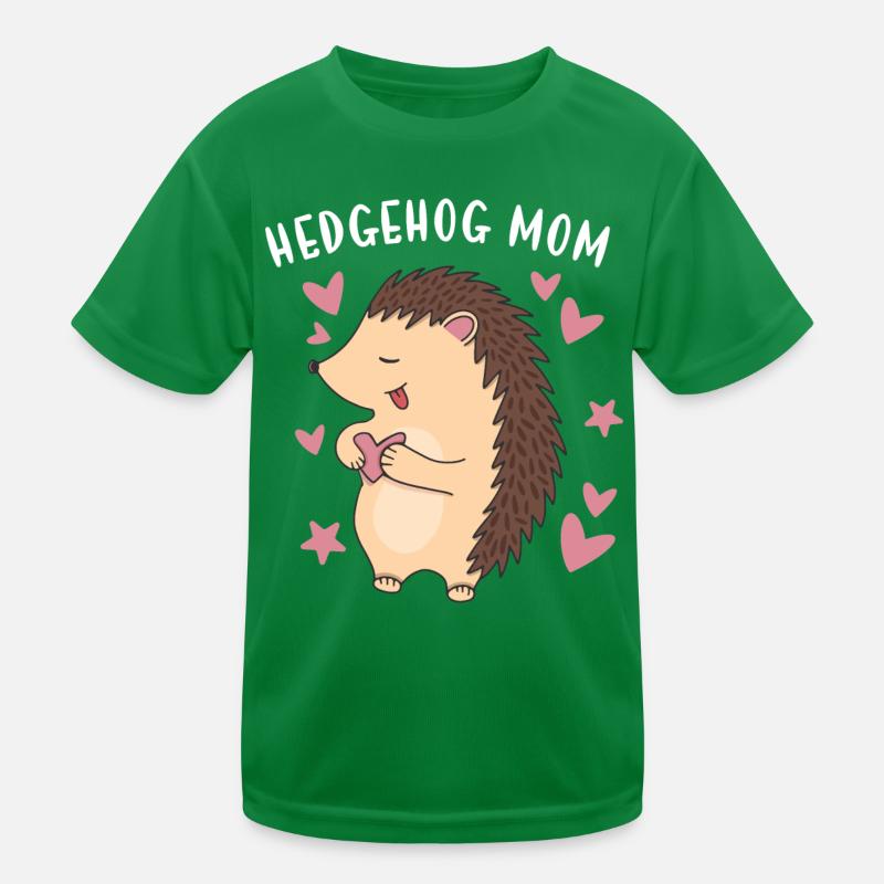 Hedgie Hérisson Maman Hérisson T-shirt sport Enfant
