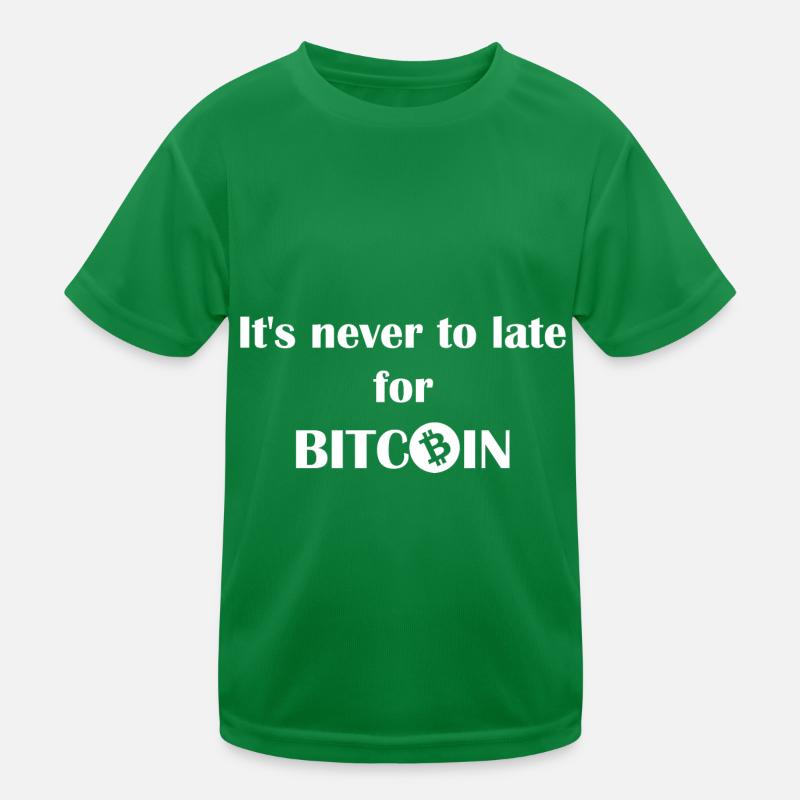 Le miracle du bitcoin T-shirt sport Enfant