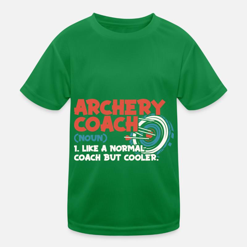 Archer Archery Arrow Archery Archery Kids Functional T-Shirt
