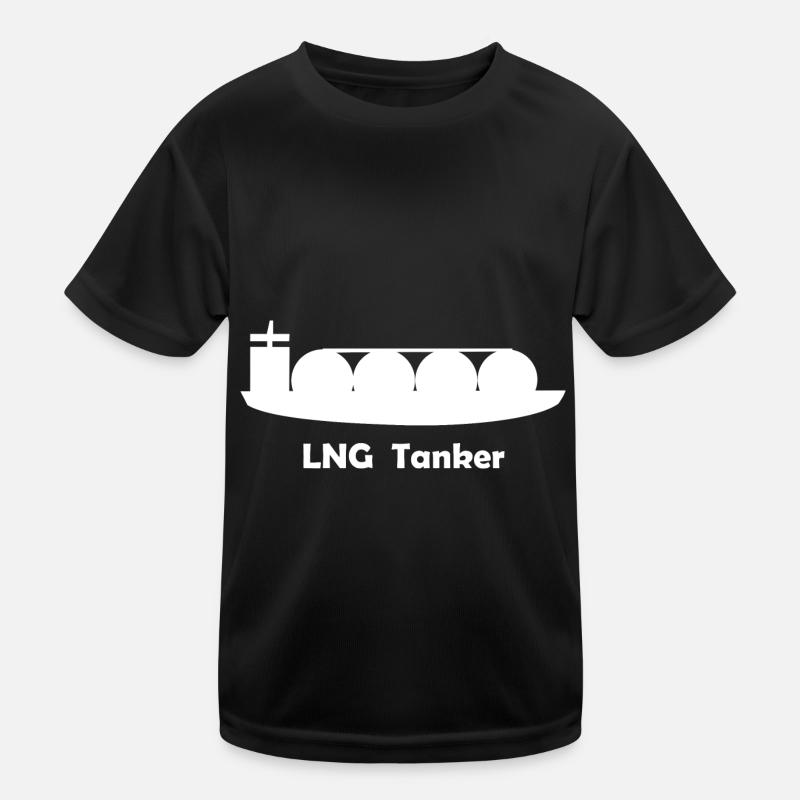 Der LNG Tanker Kinder Funktions-T-Shirt