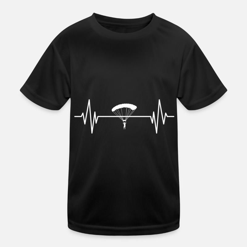 fallschirm - fallschirmspringen - fallschirmsport Kinder Funktions-T-Shirt