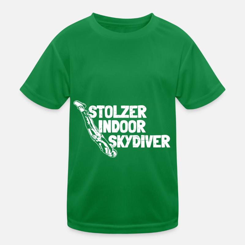 Parachutisme intérieur T-shirt sport Enfant