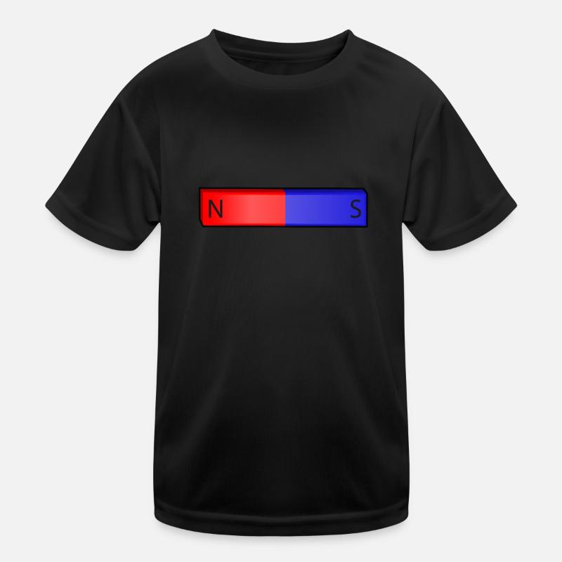 Aimant à barres NS. Montrez votre attraction. T-shirt sport Enfant