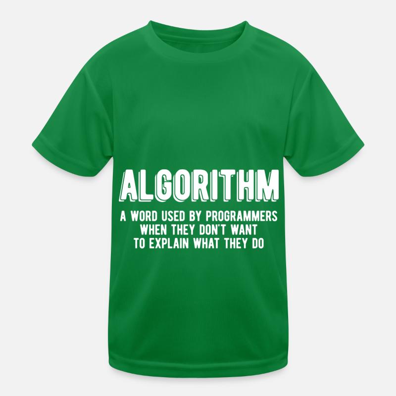 Programmer Coder Software Developer Kids Functional T-Shirt