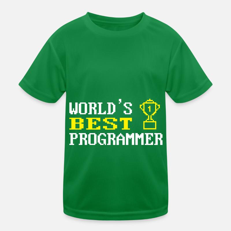 Programmer Coder Software Developer Kids Functional T-Shirt