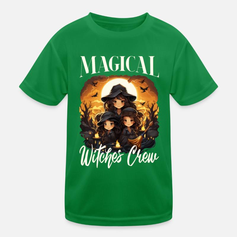 Witches Kids Functional T-Shirt