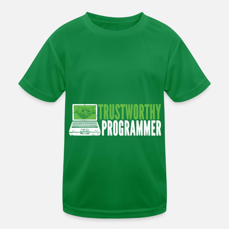 Programmer Coder Software Developer Kids Functional T-Shirt