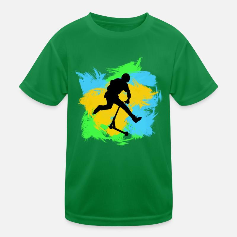 Freestyle-Roller Kinder Funktions-T-Shirt