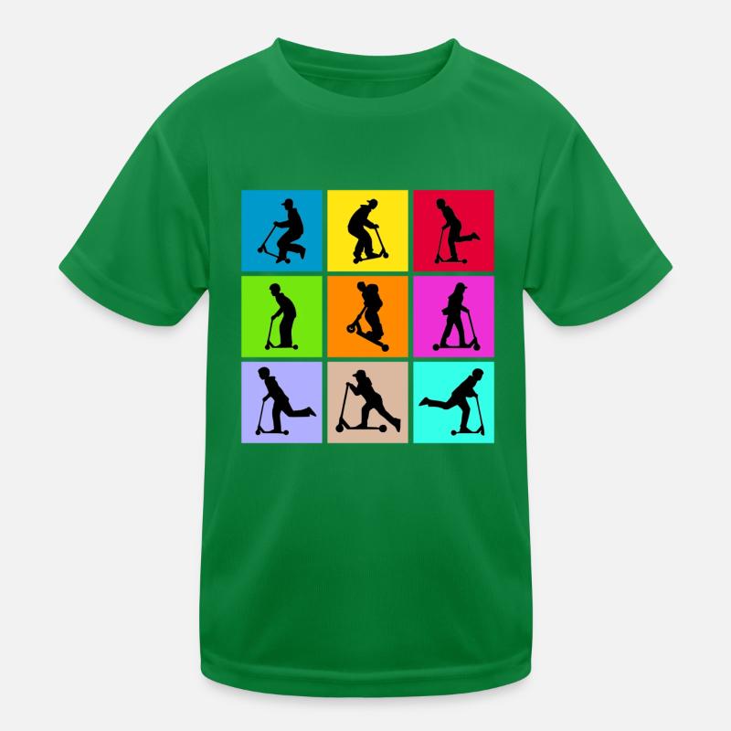 trottinette freestyle T-shirt sport Enfant