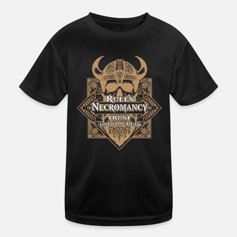 Nercromancy Rules RPG-Spiel Kinder Funktions-T-Shirt
