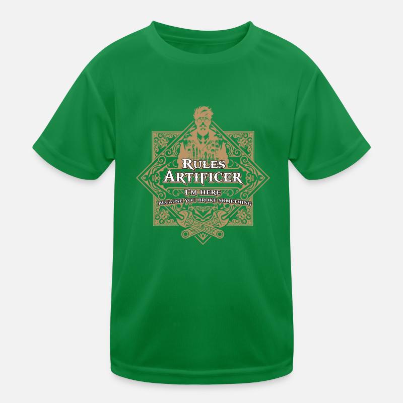 Rules Artificer RPG emblem Class Kids Functional T-Shirt