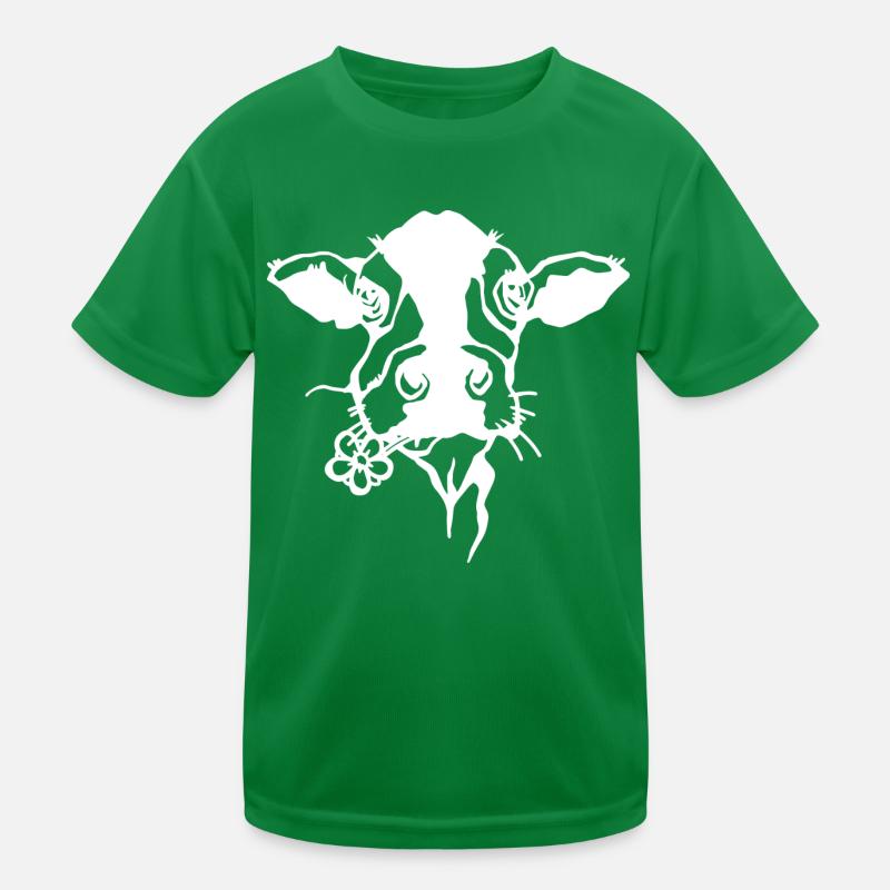Vache T-shirt sport Enfant