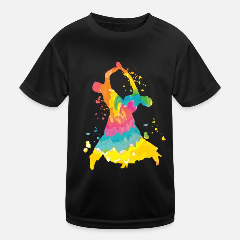 Tango Slow Fox Gesellschaftstänze Kinder Funktions-T-Shirt