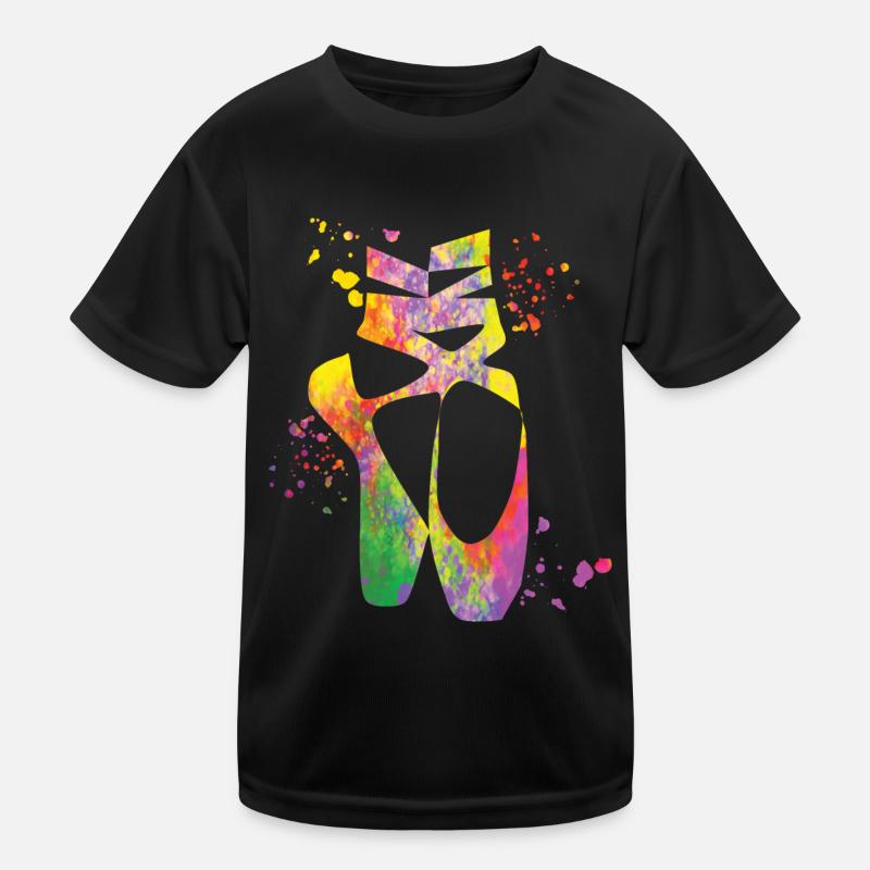 Chaussures de ballet Danseuse Mme Ballerine T-shirt sport Enfant