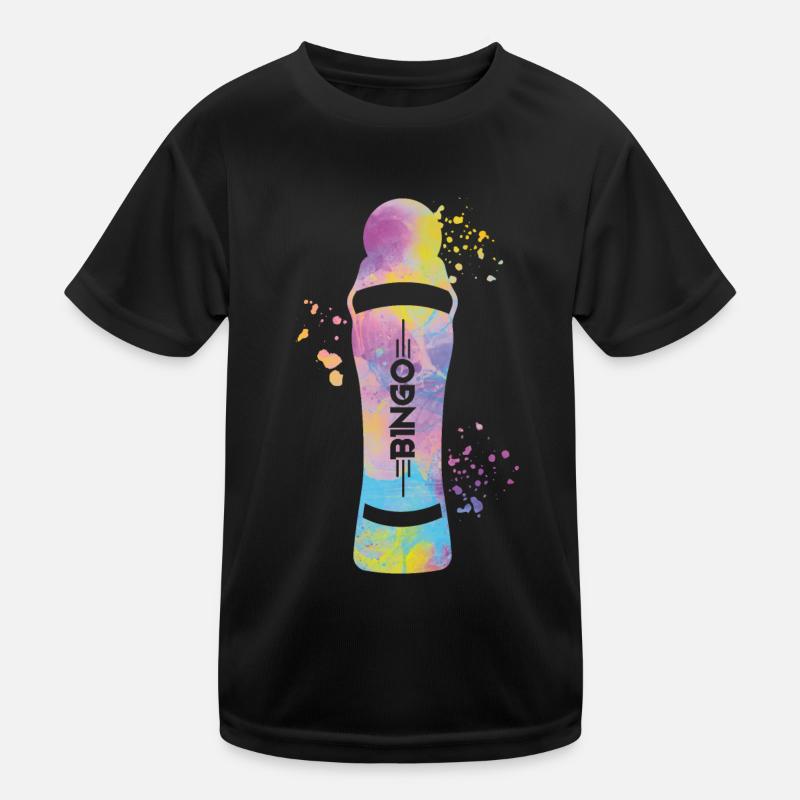 Bingo Dauber Aquarell Bingo Kinder Funktions-T-Shirt