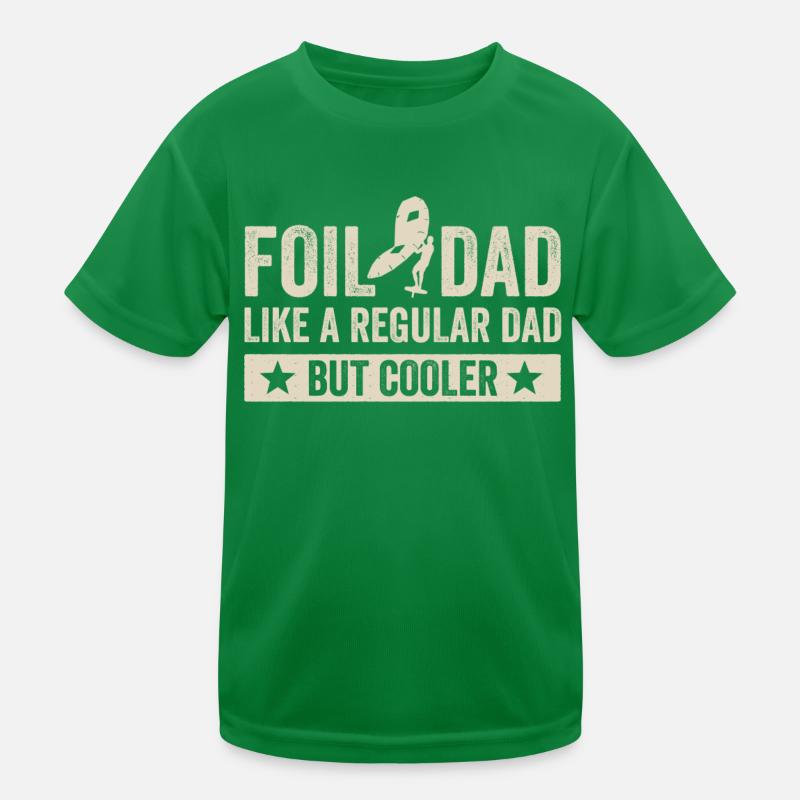 Foil Dad Wing Foil Wingsurf Foil Wing T-shirt sport Enfant