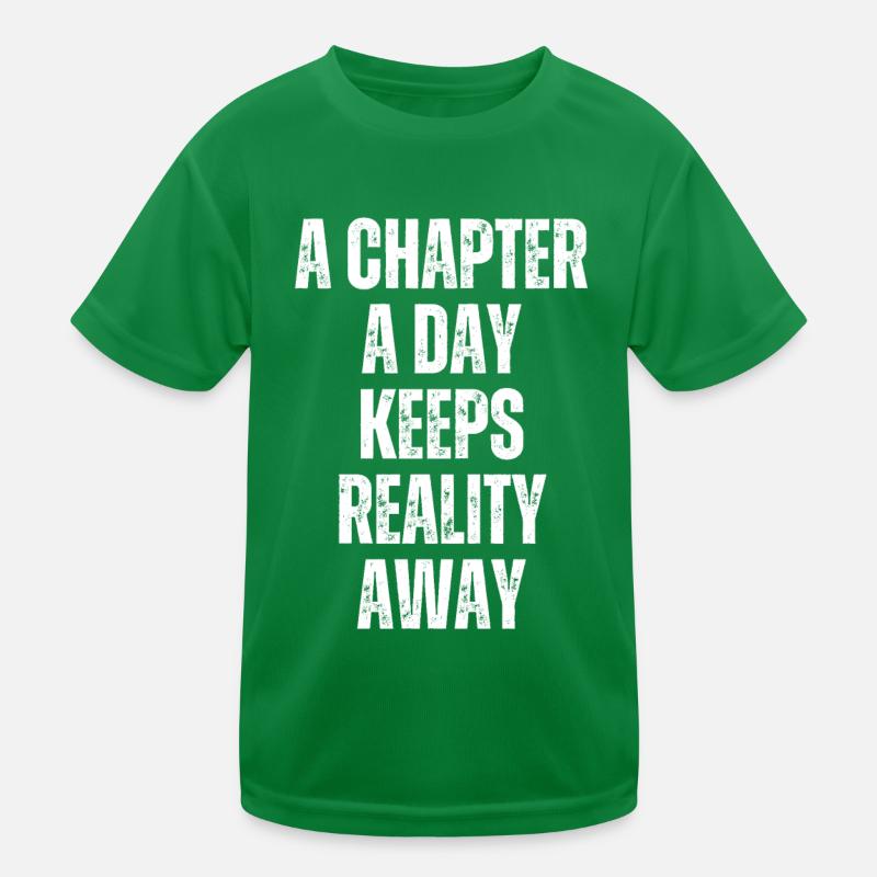Ein Kapitel Pro Tag - Lehrer Lesen Kinder Funktions-T-Shirt
