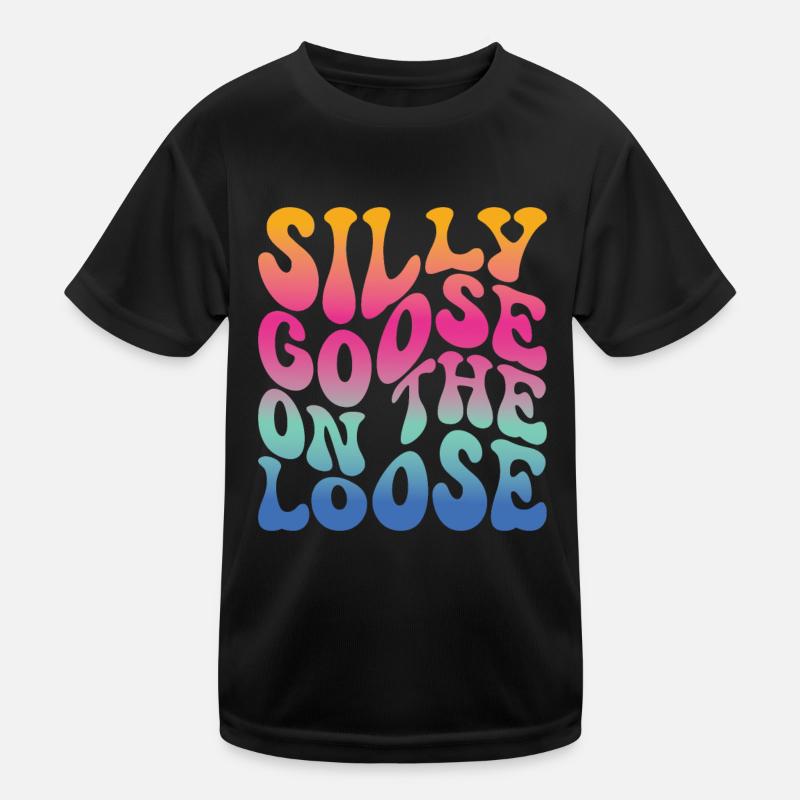 L’oie stupide en liberté T-shirt sport Enfant