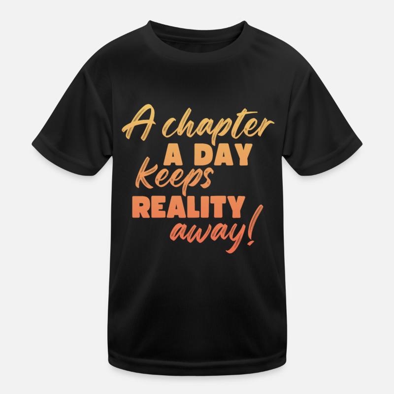 Ein Kapitel Pro Tag - Lehrer Lesen Kinder Funktions-T-Shirt