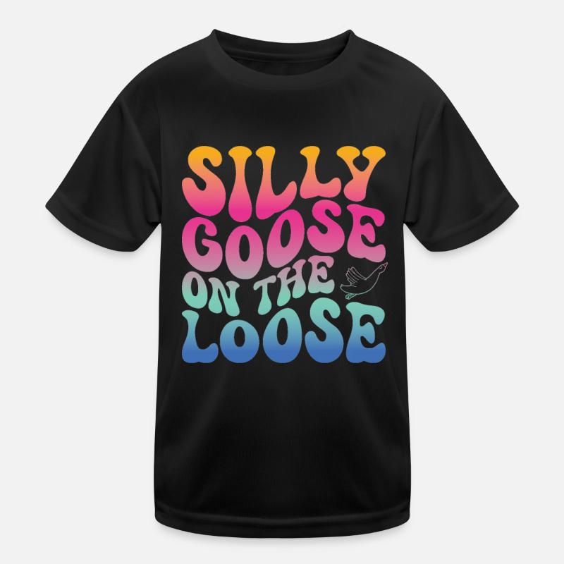L’oie stupide en liberté T-shirt sport Enfant