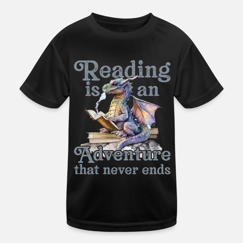 Lesen Ist Ein Abenteuer Bibliothek Lehrer Kinder Funktions-T-Shirt