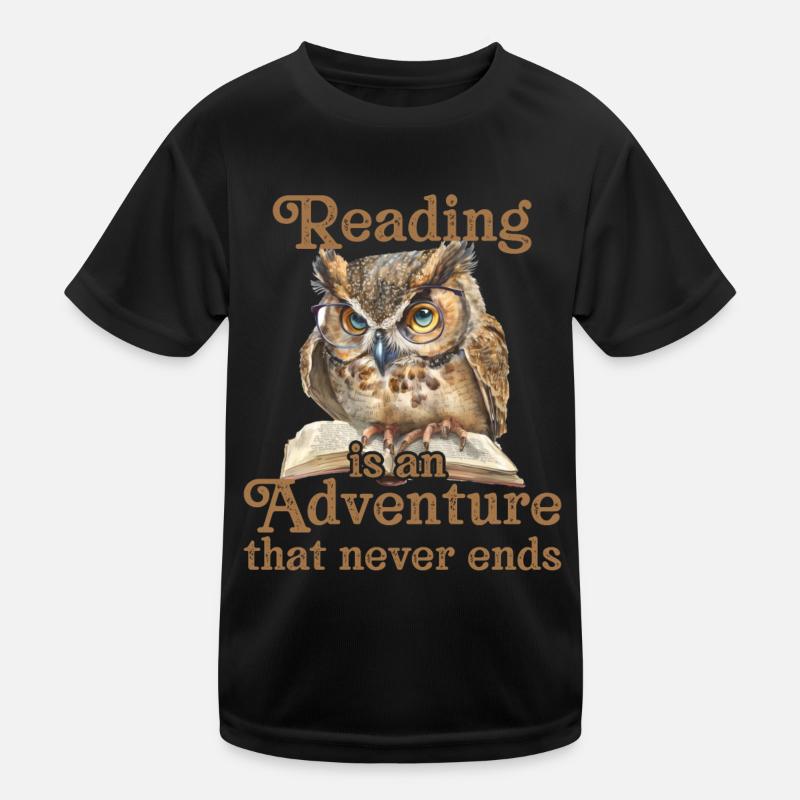 Lesen Ist Ein Abenteuer Bibliothek Lehrer Kinder Funktions-T-Shirt