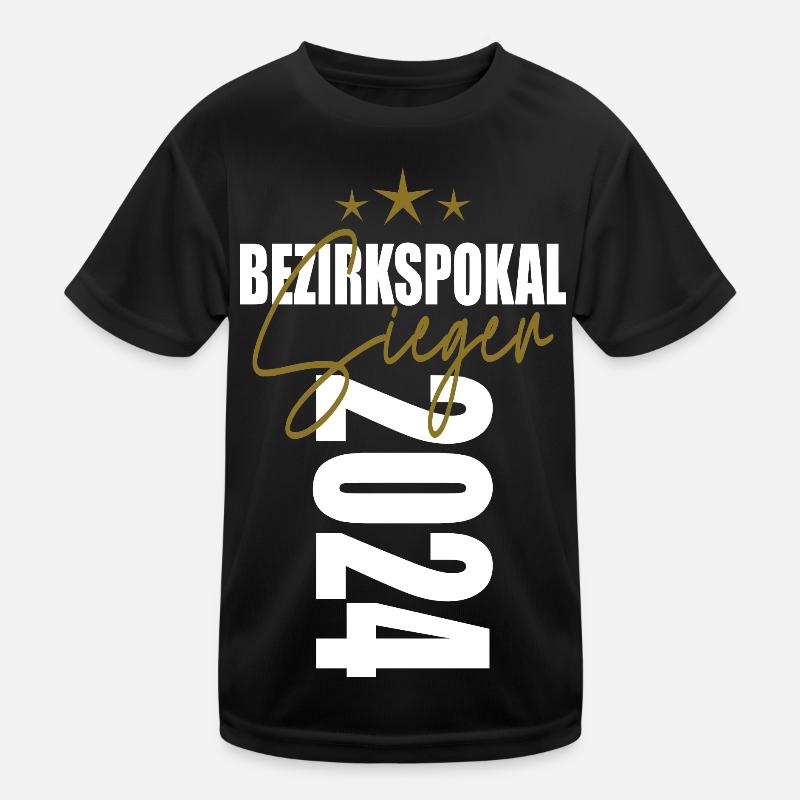 Bezirkspokal Sieger 2024 Kinder Funktions-T-Shirt