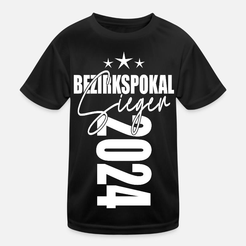Bezirkspokal Sieger 2024 Kinder Funktions-T-Shirt