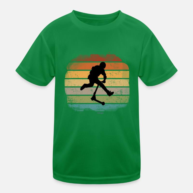 Freestyle-Roller Kinder Funktions-T-Shirt