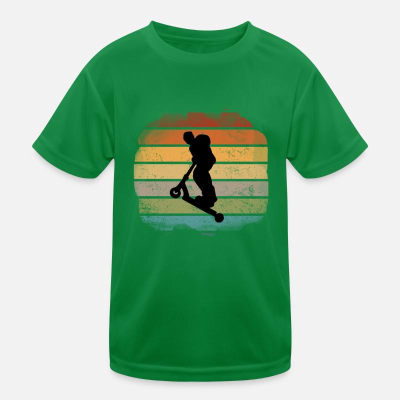 freestyle scooter Kids Functional T-Shirt