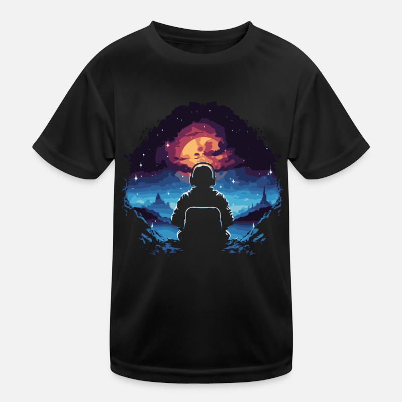 Sci-Fi Gaming Kids Functional T-Shirt